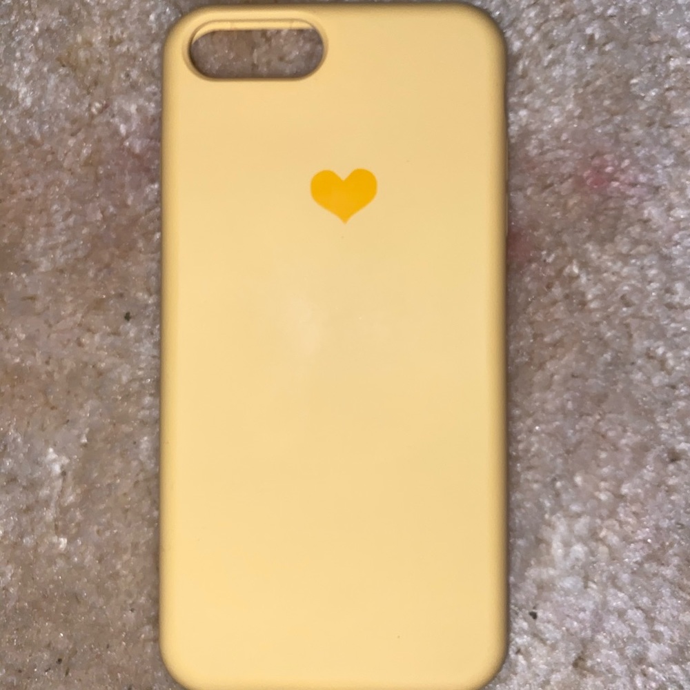 cute yellow phone case for 6+/7+/8+